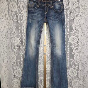 Rock Revival Christina Boot Cut Low-Rise Y2K Jeans 26